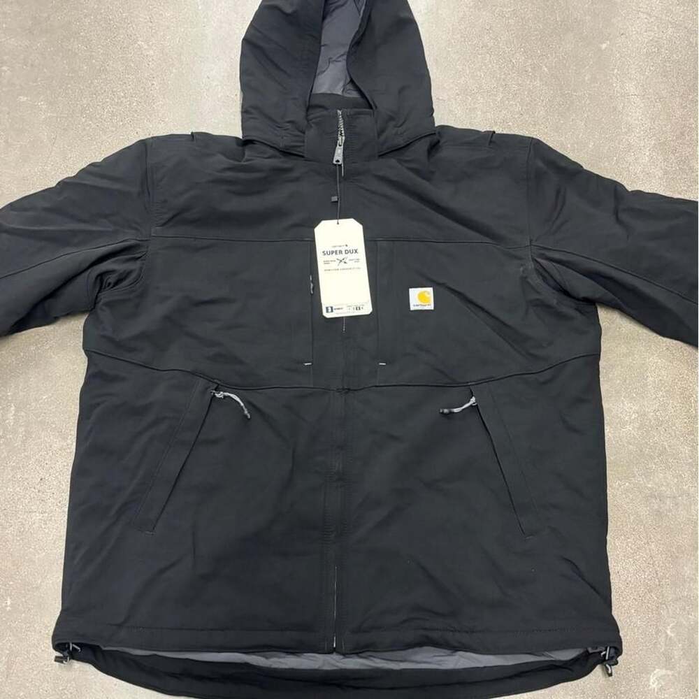 Super Dux by Hamilton Carhartt Full Swing Relaxed Fit Jacket Black XL Tall